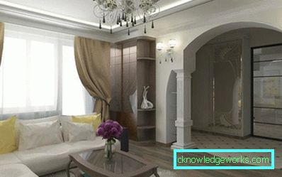 Luk između kuhinje i dnevnog boravka Luk između kuhinje i dnevnog boravka