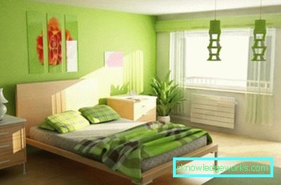 Foto: kombinacija laganog poda sa zelenim zidovima doprinijet će atmosferi unutrašnjosti svježine i mira