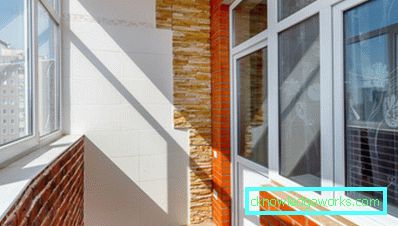 Zidovi na balkonu - 88 fotografija idejnog dizajna