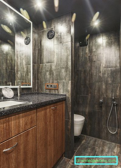Kupaonica u potkrovlju - 65 fotografija stilskih dizajnerskih opcija