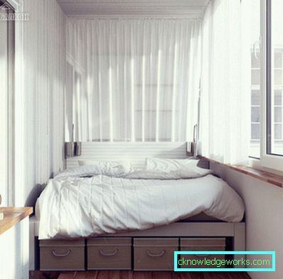 Mali balkon - moderan i praktičan dizajn (88 fotografija)