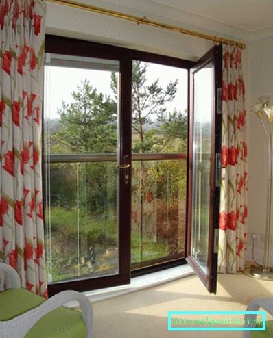 Vrata na balkon - 77 fotografija stilskog dizajna
