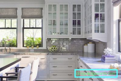 Siva kuhinja - 65 fotografija kombinacija boja u modernom dizajnu