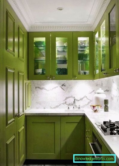 Zelena kuhinja - 84 fotografije najboljeg dizajna modernog dizajna