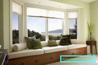 Dizajn dnevne sobe s prozorskim otvorom (50 fotografija primjera dizajna)