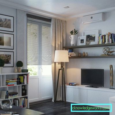 Dizajn jednosobnog apartmana - 150 fotografija modernih ideja za dizajn interijera