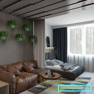 Dizajn jednosobnog apartmana - 150 fotografija modernih ideja za dizajn interijera