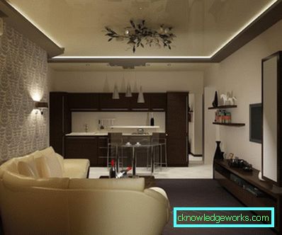 Dizajn jednosobnog apartmana - 150 fotografija modernih ideja za dizajn interijera