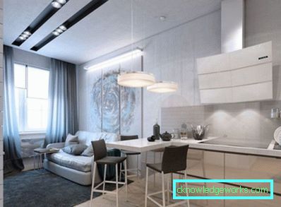 Dizajn jednosobnog apartmana - 150 fotografija modernih ideja za dizajn interijera