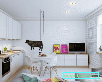 Dizajn jednosobnog apartmana - 150 fotografija modernih ideja za dizajn interijera