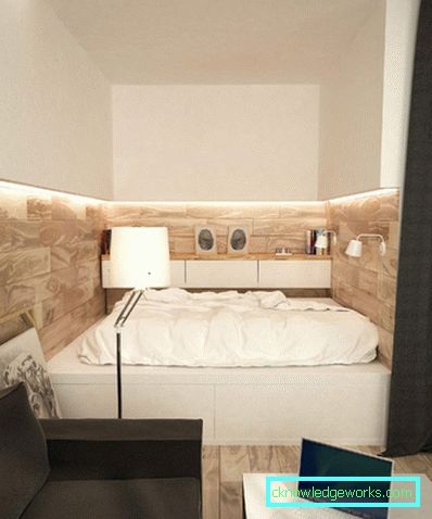 Dizajn jednosobnog apartmana - 150 fotografija modernih ideja za dizajn interijera
