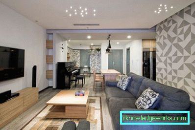 Dizajn jednosobnog apartmana - 150 fotografija modernih ideja za dizajn interijera
