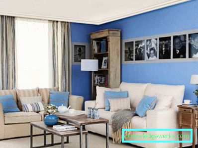 23 Plava dnevna soba - 110 neobičnih fotografija