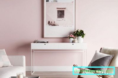 32-dnevna soba u roze boji - fotografija