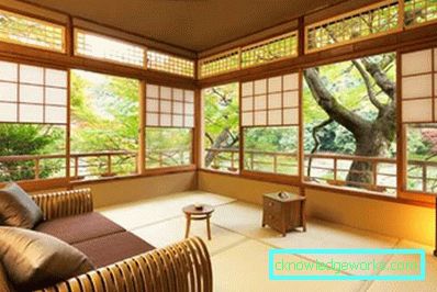 Dnevna soba u japanskom stilu - 50 fotografija primjera dizajna