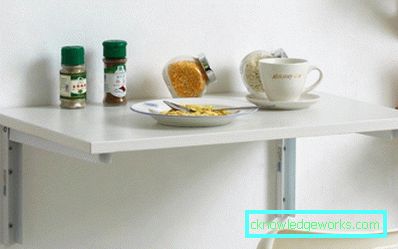 Zidni stol za kuhinju